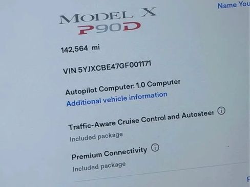 Used 2016 Tesla Model X Performance AWD/4WD image 13