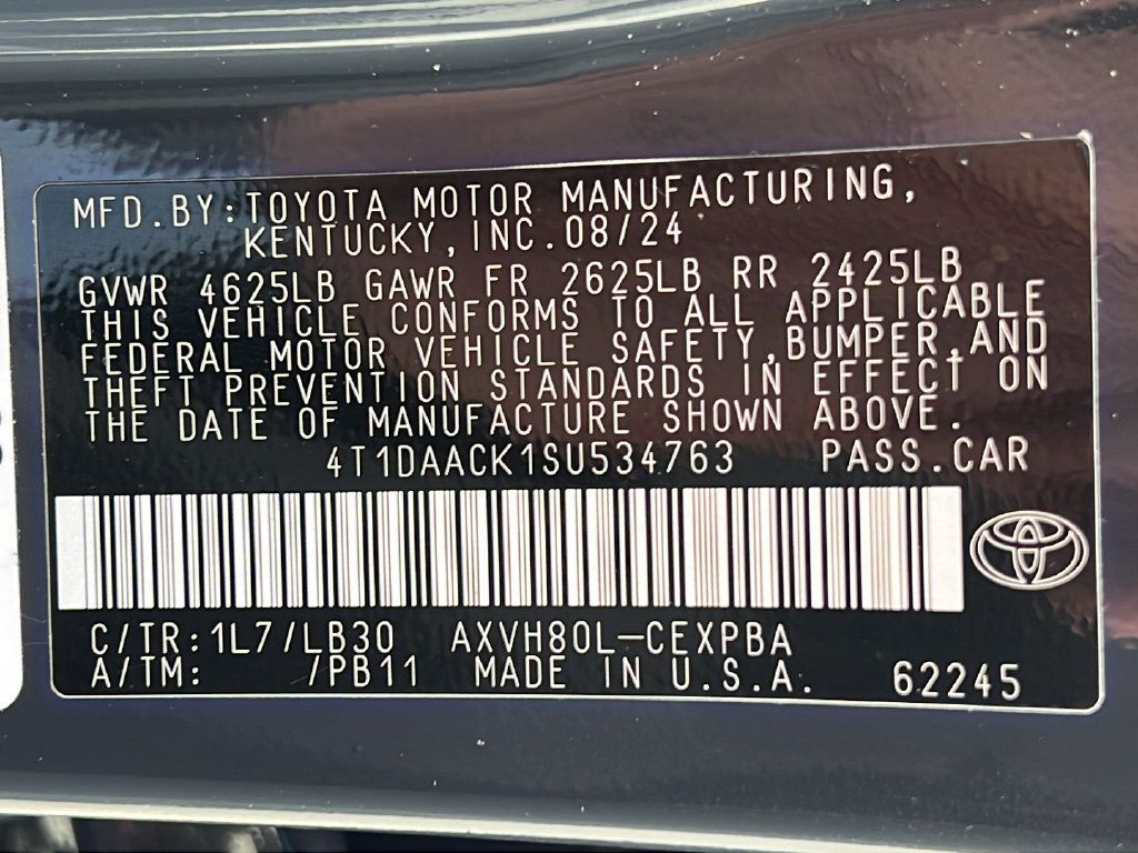 Used 2025 Toyota Camry XSE w/ Premium Plus Package FWD image 22