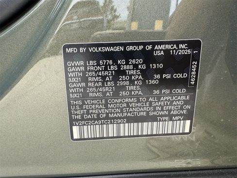 New 2026 Volkswagen Atlas Cross Sport SEL Premium R-Line image 27