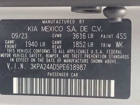 Used 2023 Kia Rio LX FWD image 33