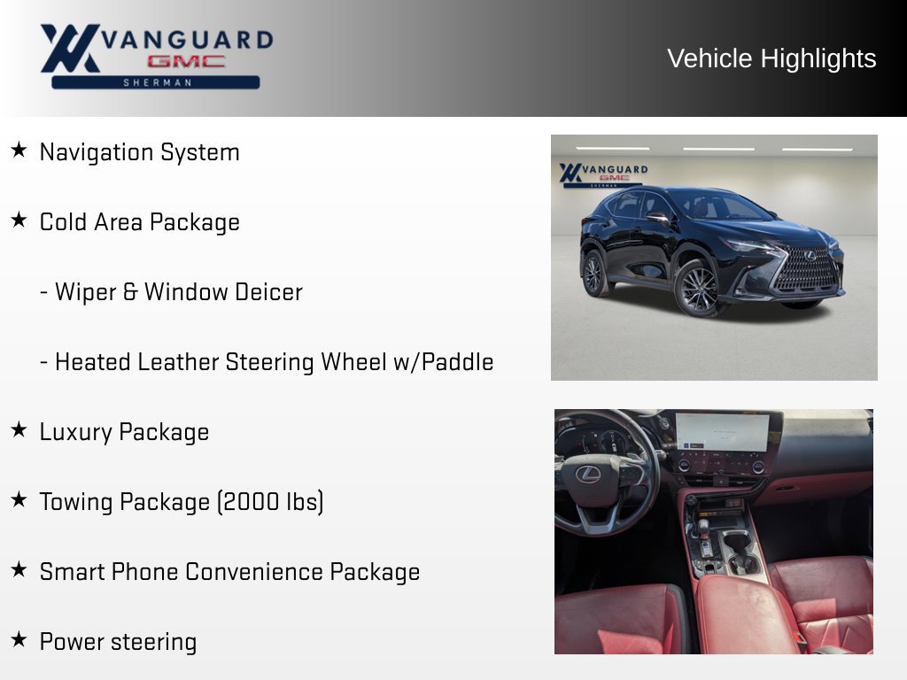 Used 2024 Lexus NX 350h AWD w/ Vision Package image 5