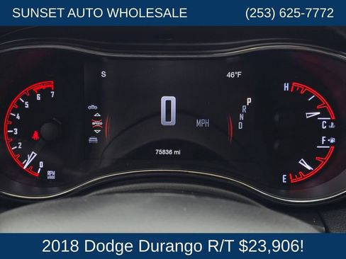 Used 2018 Dodge Durango R/T w/ Technology Group AWD/4WD image 34