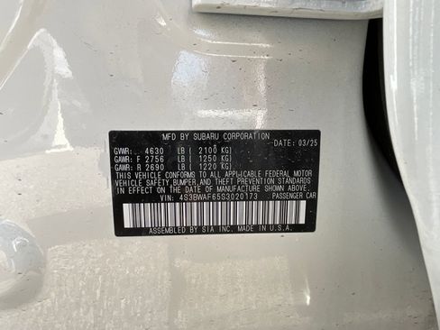 Used 2025 Subaru Legacy Premium image 38