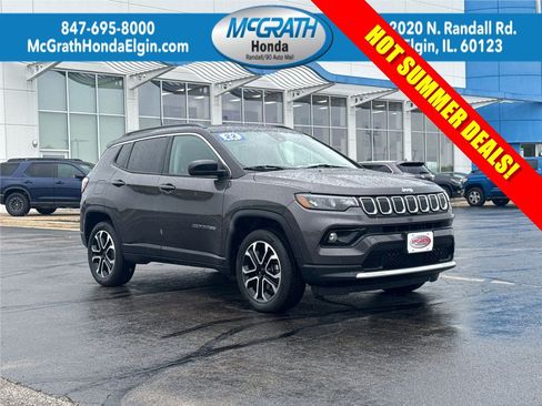 Used 2022 Jeep Compass Limited AWD/4WD image 1