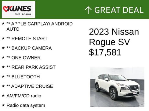 Used 2023 Nissan Rogue SV FWD image 2