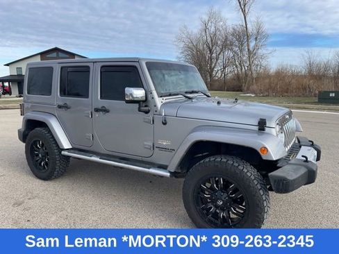 Used 2015 Jeep Wrangler Unlimited Sahara w/ Dual Top Group image 1