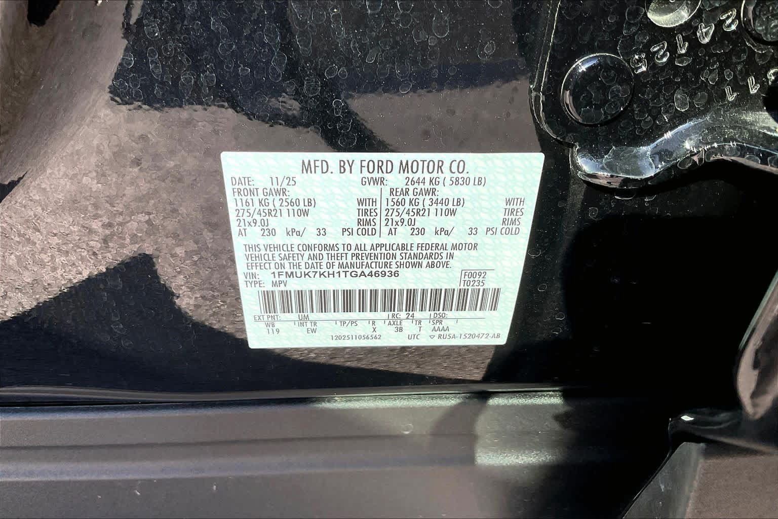 Used 2026 Ford Explorer ST-Line w/ ST-Line Street Pack RWD image 30