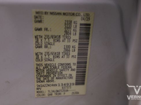 Used 2019 Nissan Murano SV image 33