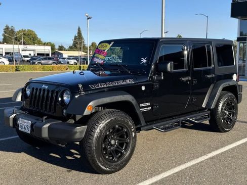 Used 2016 Jeep Wrangler Unlimited Sport w/ Quick Order Package 24S AWD/4WD image 9