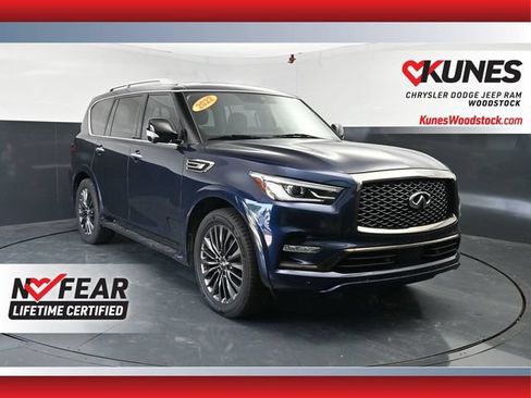 Used 2022 INFINITI QX80 Premium Select w/ Cargo Package AWD/4WD image 1