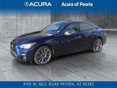 Used 2021 INFINITI Q50 Red Sport 400 w/ Proactive Package