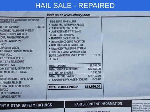 Used 2021 Chevrolet Tahoe LT w/ LT Signature Package image 37