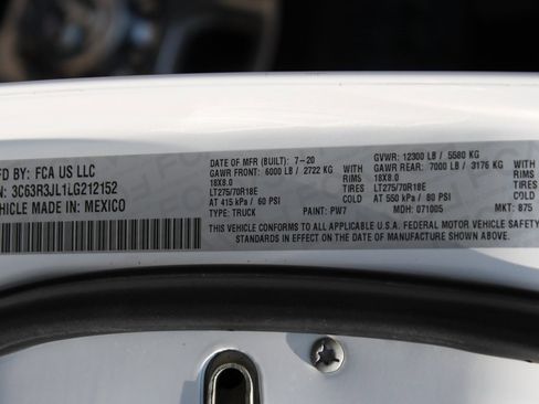 Used 2020 RAM 3500 Laramie image 59