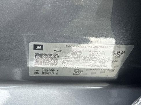 Used 2019 Chevrolet Silverado 1500 LT w/ All-Star Edition AWD/4WD image 32