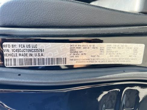 Used 2022 Dodge Durango R/T AWD/4WD image 31