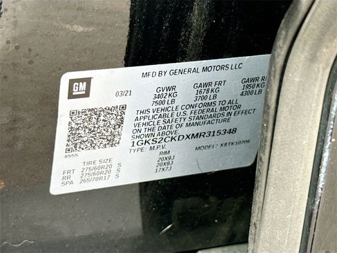 Used 2021 GMC Yukon AT4 w/ Technology Package image 36