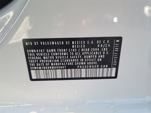 Certified 2024 Volkswagen Jetta S image 38