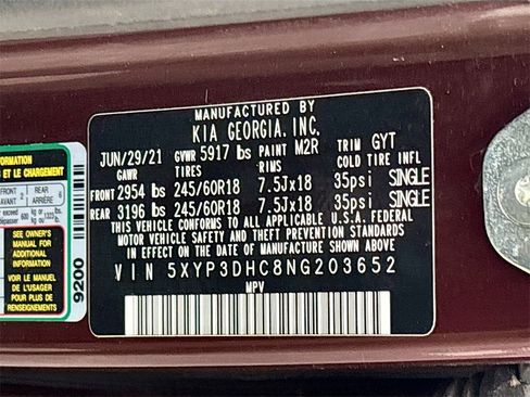 Used 2022 Kia Telluride EX image 36