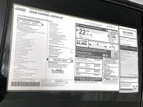 New 2025 Jeep Grand Cherokee Limited w/ Black Appearance Package image 14