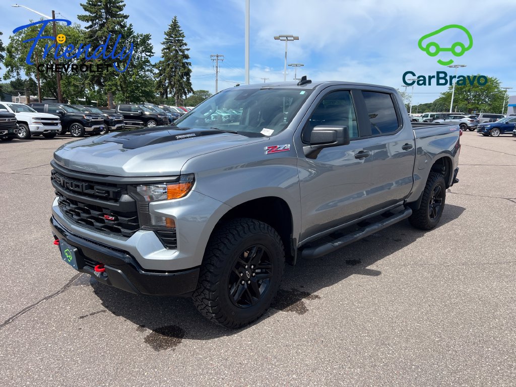 Certified 2025 Chevrolet Silverado 1500 Custom Trail Boss AWD/4WD 360° Tour