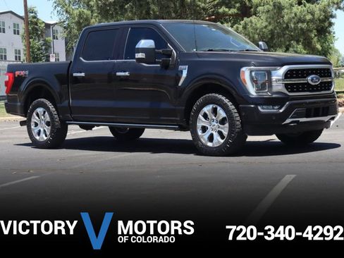 Used 2021 Ford F150 Platinum w/ Equipment Group 701A High AWD/4WD image 1