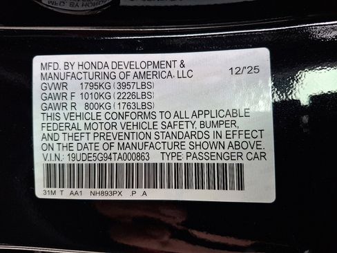 New 2026 Acura Integra Type S image 15