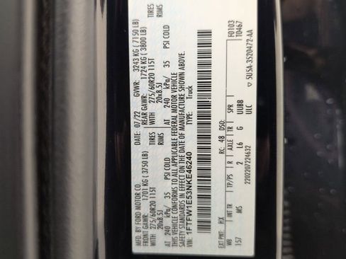 Used 2022 Ford F150 XLT w/ Equipment Group 302A High image 48