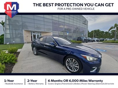 Used 2022 INFINITI Q50 Luxe w/ Cargo Package