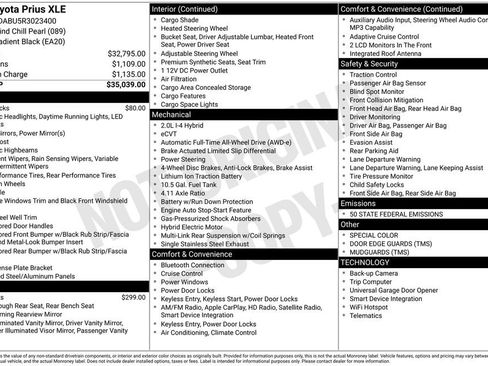 Certified 2024 Toyota Prius XLE image 26