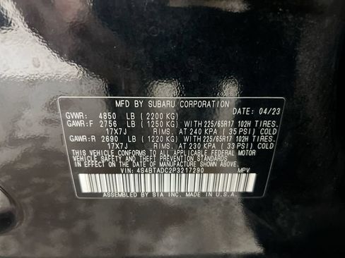 Used 2023 Subaru Outback Premium AWD/4WD image 27