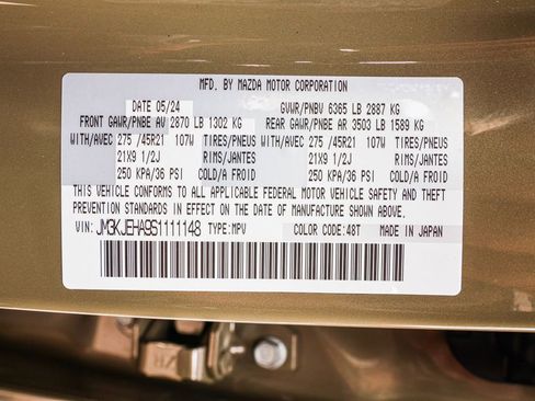 Used 2025 MAZDA CX-70 Plug-In Hybrid w/ Premium Plus AWD/4WD image 42