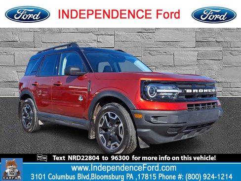 Certified 2022 Ford Bronco Sport Outer Banks image 1