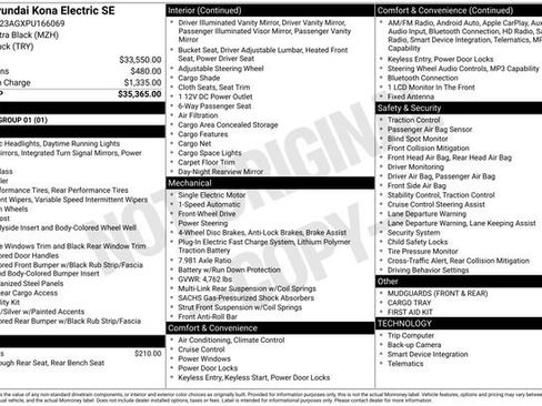 Used 2023 Hyundai Kona SE FWD image 2
