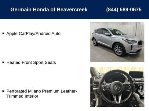 Used 2024 Acura RDX w/ Technology Package image 16
