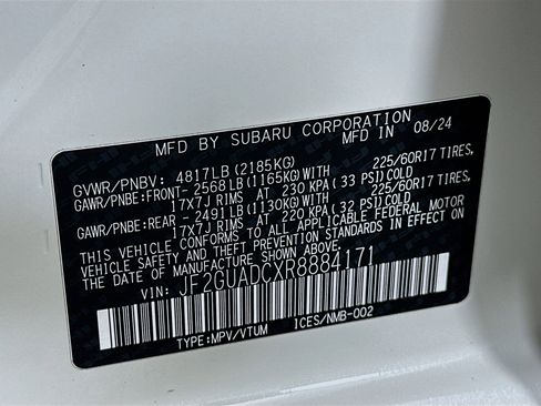 Used 2024 Subaru Crosstrek 2.0i Premium image 12