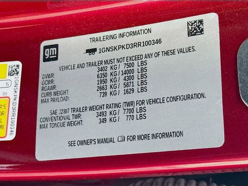 Used 2024 Chevrolet Tahoe Z71 image 41