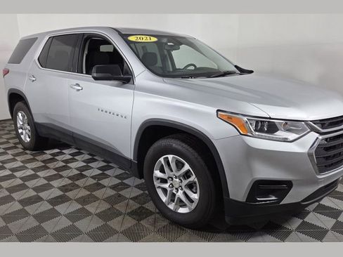 Used 2021 Chevrolet Traverse LS w/ LPO, Floor Liner Package image 1