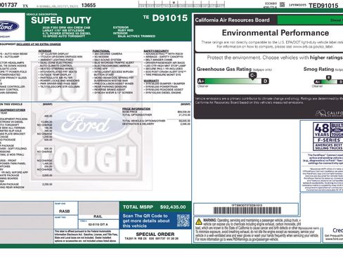 Used 2026 Ford F350 Lariat w/ Lariat Ultimate Package AWD/4WD image 47