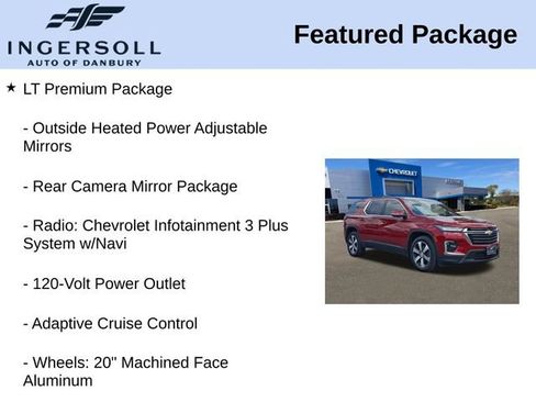 Used 2023 Chevrolet Traverse LT w/ LT Premium Package AWD/4WD image 15