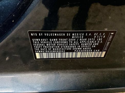 Used 2019 Volkswagen Jetta S FWD image 32