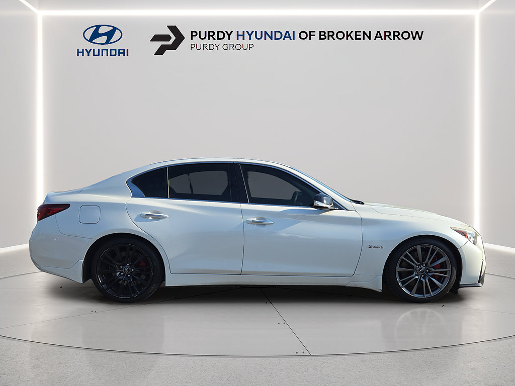 Used 2018 INFINITI Q50 Red Sport 400 w/ Proactive Package RWD image 2