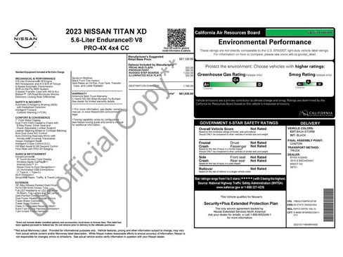 Used 2023 Nissan Titan PRO-4X AWD/4WD image 39