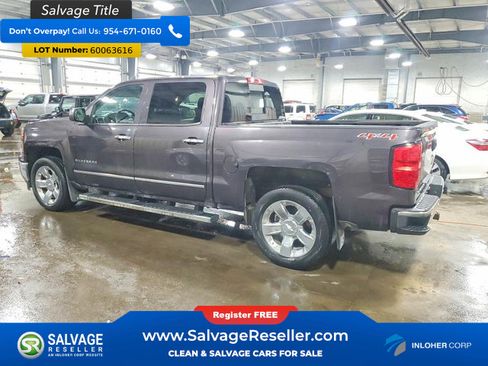 Used 2015 Chevrolet Silverado 1500 LTZ w/ LTZ Plus Package AWD/4WD image 3
