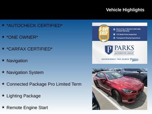 Used 2026 BMW M2 w/ Lighting Package RWD image 4
