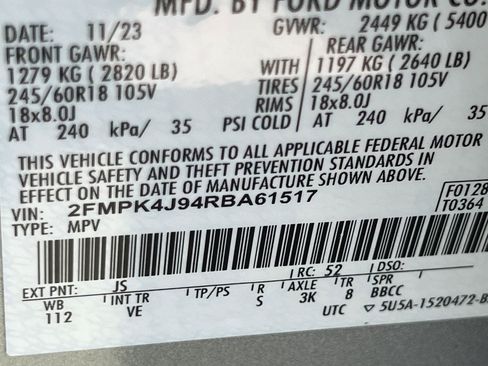 Used 2024 Ford Edge SEL w/ Convenience Package AWD/4WD image 11