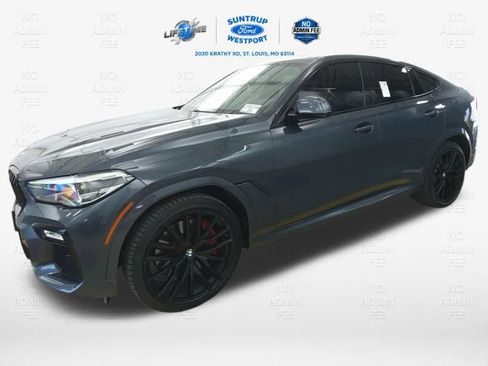 Used 2021 BMW X6 M50i w/ Premium Package AWD/4WD image 9