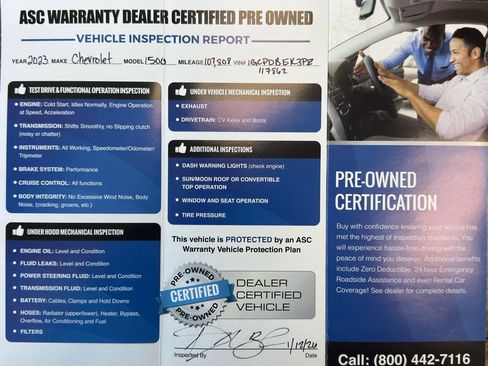 Used 2023 Chevrolet Silverado 1500 Custom w/ LPO, Dark Essentials Package image 51