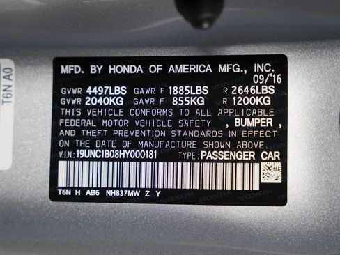 Used 2017 Acura NSX image 49