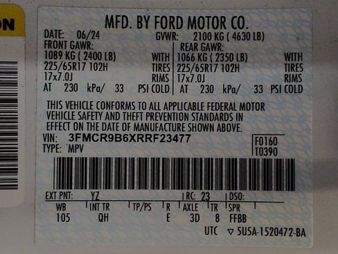 Used 2024 Ford Bronco Sport Big Bend AWD/4WD image 33