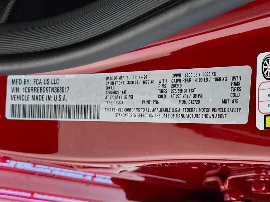 New 2026 RAM 1500 Big Horn w/ Night Edition RWD image 18